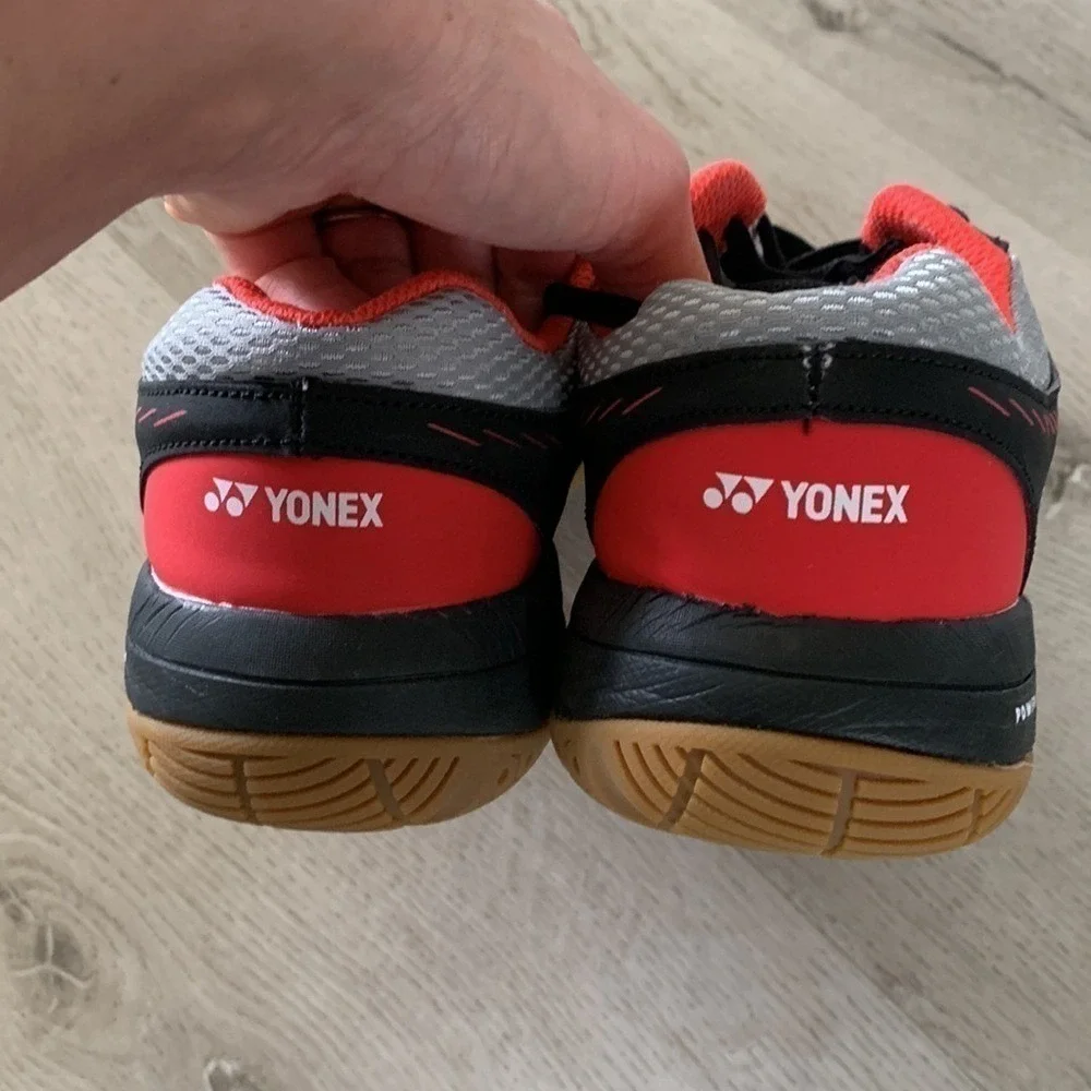 Yonex Power Cushion Toe assist‎ shape Womens Size 9 red All Court Tennis Shoes
